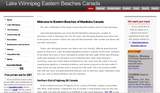 Information pages about Lake Winnipeg